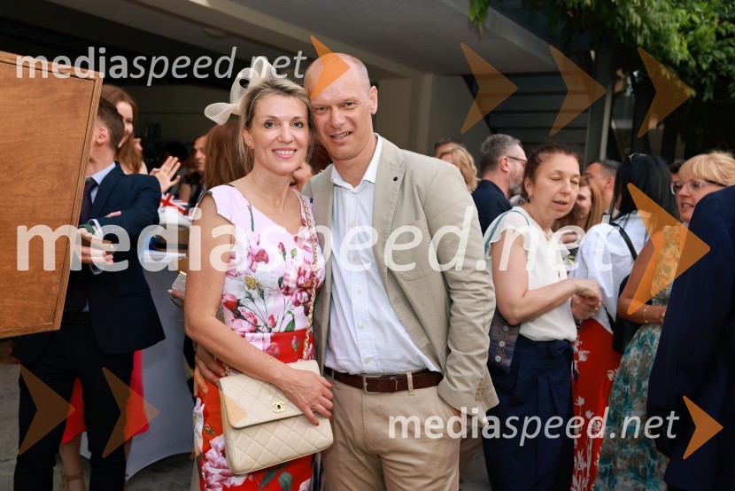  Barbara Uranjek, direktorica, Britansko-slovenska gospodarska zbornica;  Primož Kozina, odvetnikBritansko veleposlaništvo v Ljubljani obeležilo rojstni dan kralja Karla III.