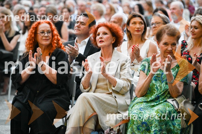  Neca Falk, pevka;  Ditka Haberl, pevka;  Elza Budau, slovenska tekstopiska, pesnica in pisateljicaOdprtje 72. Ljubljana festivala s tradicionalnim gala koncertom Poletna noč