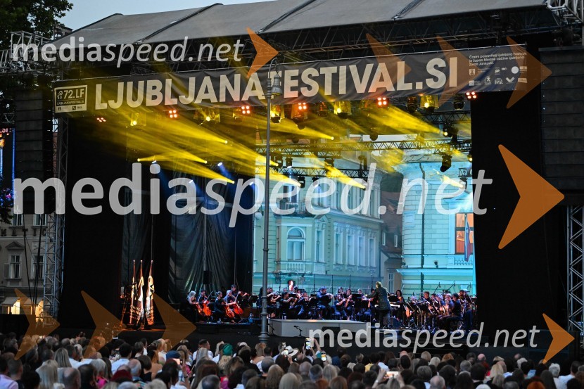 Odprtje 72. Ljubljana festivala s tradicionalnim gala koncertom Poletna noč