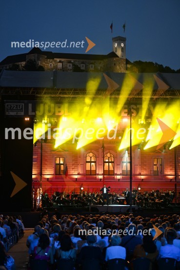 Odprtje 72. Ljubljana festivala s tradicionalnim gala koncertom Poletna noč