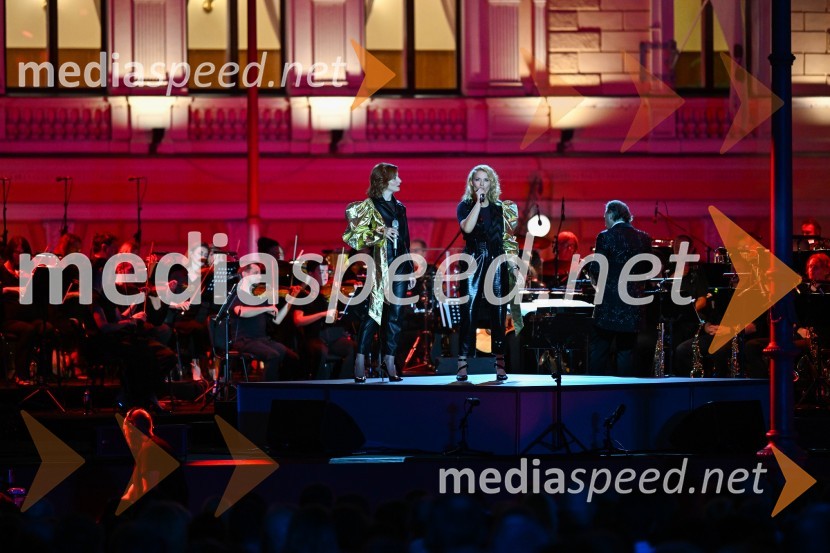  Lara Baruca, pevka;  Anika Horvat, pevkaOdprtje 72. Ljubljana festivala s tradicionalnim gala koncertom Poletna noč