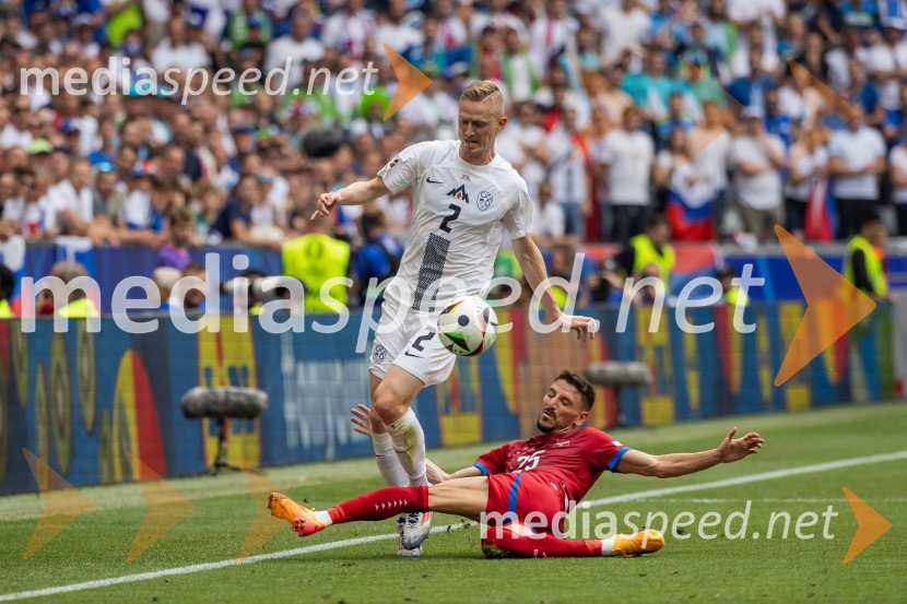  Žan  Karničnik, nogometaš;  Filip Mladenović, nogometaš, SrbijaSlovenci po golu v 96. minuti ostali brez zmage