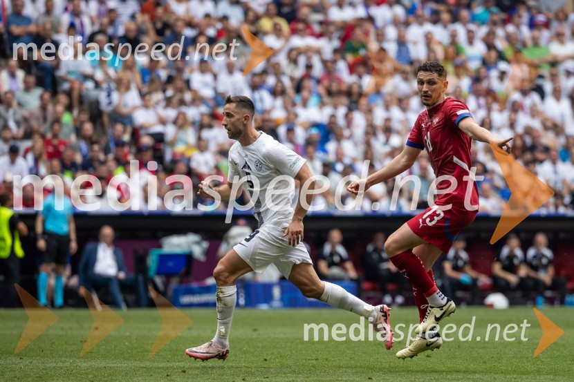  Andraž Šporar, nogometaš;  Miloš Veljković, nogometaš, SrbijaSlovenci po golu v 96. minuti ostali brez zmage