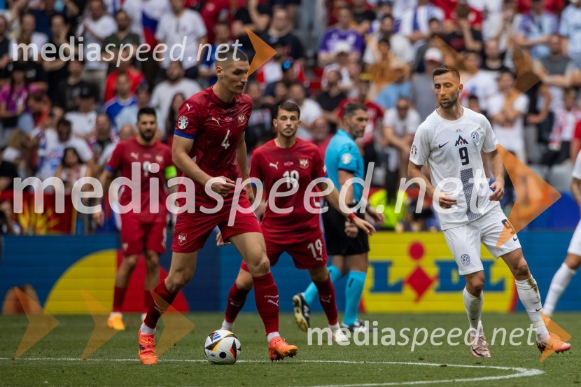  Nikola Milenković, nogometaš, Srbija;  Andraž Šporar, nogometašSlovenci po golu v 96. minuti ostali brez zmage