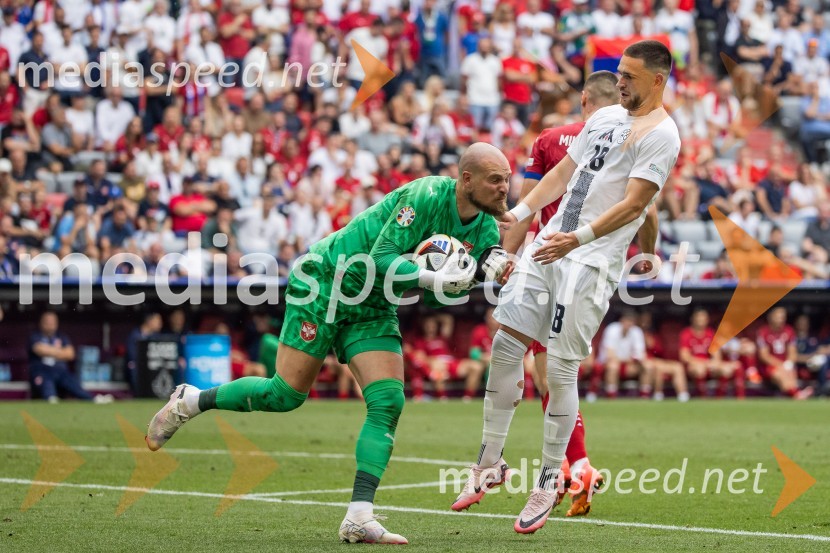  Predrag Rajković, nogometaš, Srbija;  Žan Vipotnik, nogometašSlovenci po golu v 96. minuti ostali brez zmage