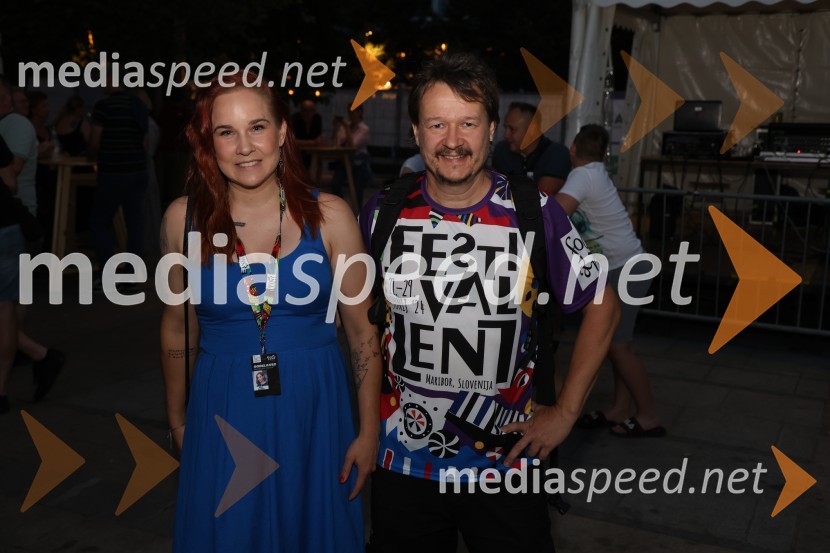  Maja Monrue, pisateljica in producentka;  Andrej  Težak-Tešky, stand-up komik, manager, producent, tekač na dolge proge in dobrodelnežMagnifico in veliki disko šlager orkester, Lent 2024