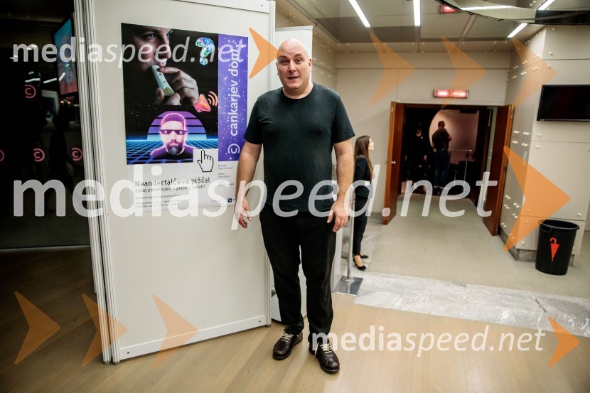 Boštjan Gombač, glasbenikNeandertalčeva piščal, zakaj potrebujemo glasbo, sploh?, premiera v Cankarjevem domu