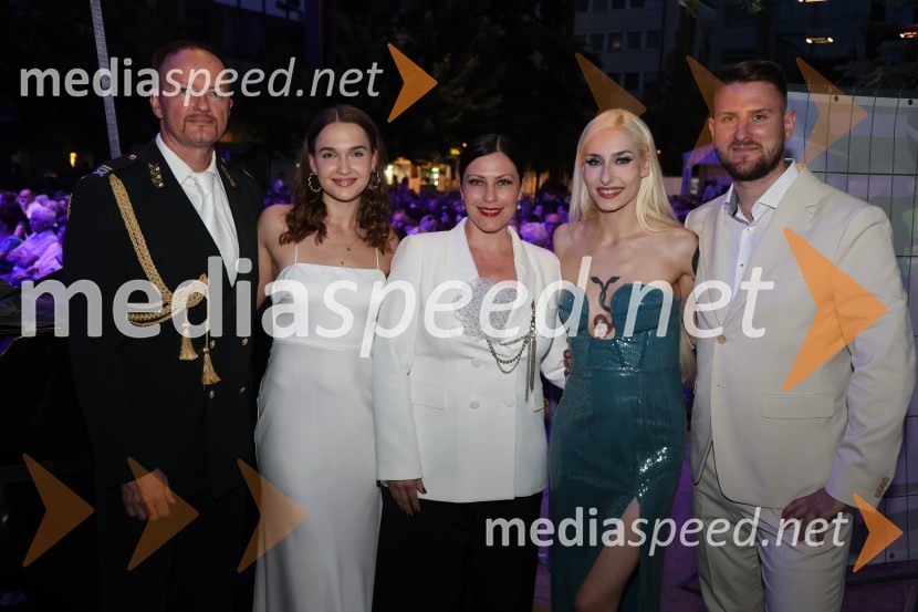  Rudolf Gas, glasbenik;  Veronika Strnad, pevka;  Nuška Drašček, pevka;  Sara Briški Cirman - Raiven, pevka, harfistka;  Gregor Ravnik, pevecVečer slovenske popevke, Lent 2024