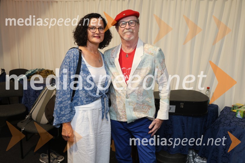  Irena Domicelj;  Tomaž Domicelj, glasbenikVečer slovenske popevke, Lent 2024