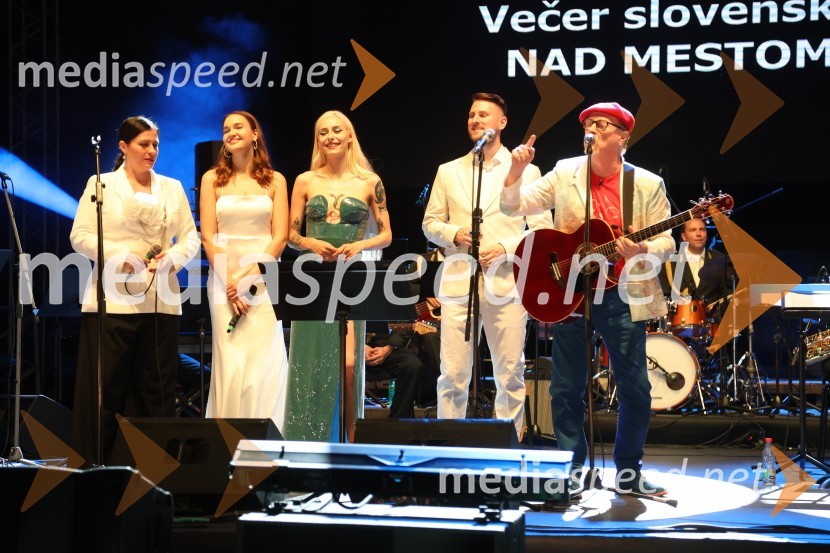  Nuška Drašček, pevka;  Veronika Strnad, pevka;  Sara Briški Cirman - Raiven, pevka, harfistka;  Gregor Ravnik, pevec;  Tomaž Domicelj, glasbenikVečer slovenske popevke, Lent 2024