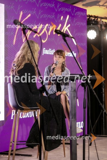  Anja Mugerli, pisateljicaKresnika za najboljši roman leta je prejela Anja Mugerli