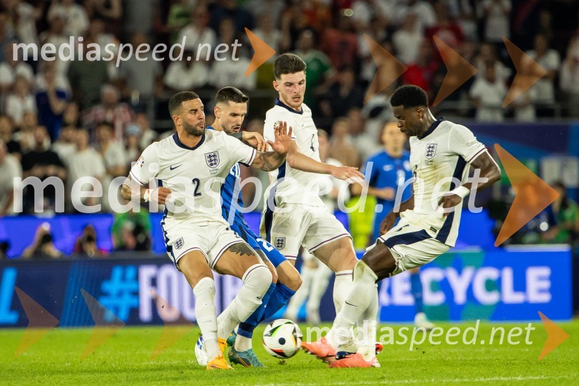  Kyle Walker, nogometaš;  Petar Stojanović, nogometaš;  Declan Rice, nogometaš, Anglija;  Marc Guehi, nogometaš, AnglijaSlovenija gre naprej: Slovenci do točke in uvrstitve v osmino finala EURA 2024