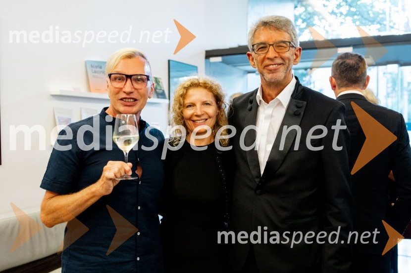   Igor  Jelen-Iggy, Hiša umetnosti IGEN Celje; mag. Tadeja Kuhar, predstavnica Državne revizijske komisije za odnose z javnostmi;  Andrej  Kren, direktor PC BrdoTosca, najznamenitejša opera na 72. Ljubljana Festivalu