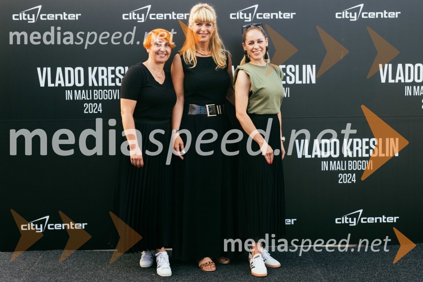  Nena Horvat, vodja marketinga Citycenter Celje;  Darja Lesjak, center manager, Citycenter Celje;  Snežana Delakorda, direktorica, Prima komunikacijeVeliki koncert Vlada Kreslina z Malimi bogovi v Citycentru Celje
