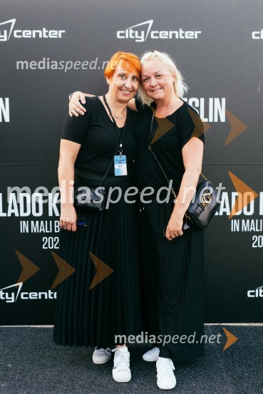  Nena Horvat, vodja marketinga Citycenter Celje;  Klavdija Miklavžin Javornik, vodja marketinga, AlejaVeliki koncert Vlada Kreslina z Malimi bogovi v Citycentru Celje