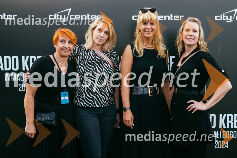  Nena Horvat, vodja marketinga Citycenter Celje;  Nataly Gregorin, vodja tajništva uprave SES Slovenija;  Darja Lesjak, center manager, Citycenter Celje;  Andreja Jamnik, center manager, Center Vič LjubljanaVeliki koncert Vlada Kreslina z Malimi bogovi v Citycentru Celje