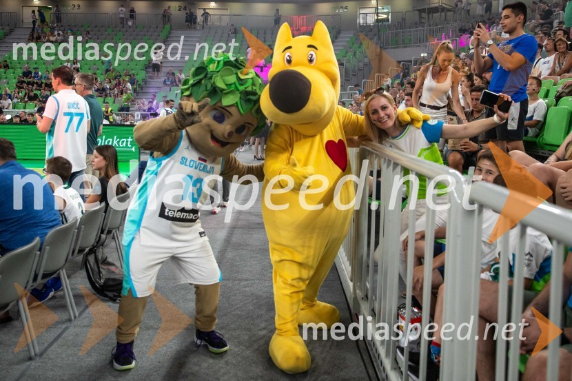 Lipko, Kuža Pazi in ...Slovenija na krilih Luke Dončića premagala Brazilijo