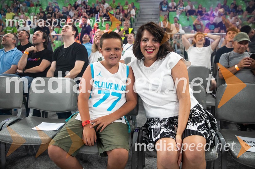  Perun Simončič;  Petra Simončič, direktorica projektov, Next Media d.o.o.Slovenija na krilih Luke Dončića premagala Brazilijo