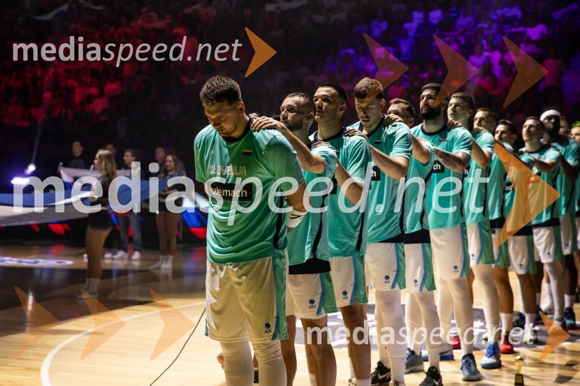  Luka  Dončić, košarkar;  ... ;  Bine Prepelič, košarkar;  Vlatko Čančar, košarkar;  ... ;  Žiga Dimec, košarkarSlovenija na krilih Luke Dončića premagala Brazilijo