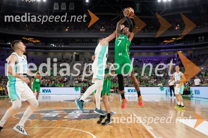  ... ;  Marcos Louzada, košarkar, BrazilijaSlovenija na krilih Luke Dončića premagala Brazilijo