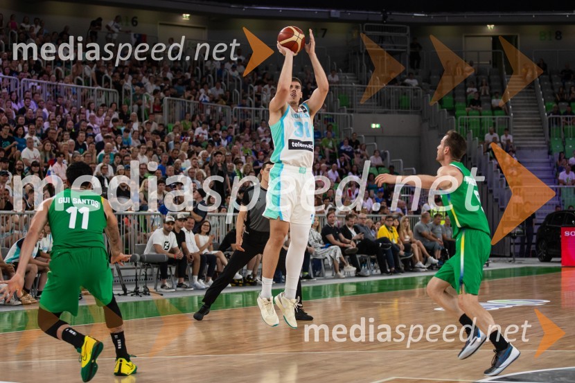  Vlatko Čančar, košarkarSlovenija na krilih Luke Dončića premagala Brazilijo