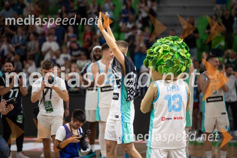 Slovenija na krilih Luke Dončića premagala Brazilijo