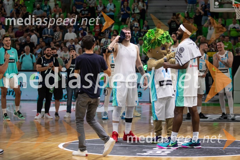  Luka  Dončić, košarkar;  Josh Nebo, košarkarSlovenija na krilih Luke Dončića premagala Brazilijo