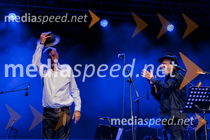  Vlado Kreslin, glasbenik;  Rade Šerbedžija, igralec, glasbenikRade Šerbedžija na 72. Ljubljana Festivalu