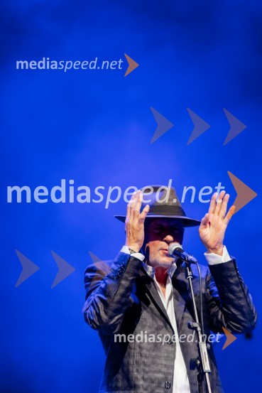  Vlado Kreslin, glasbenikRade Šerbedžija na 72. Ljubljana Festivalu