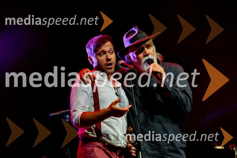  Antun Stašić, Zapadni kolodvor;  Rade Šerbedžija, igralec, glasbenikRade Šerbedžija na 72. Ljubljana Festivalu