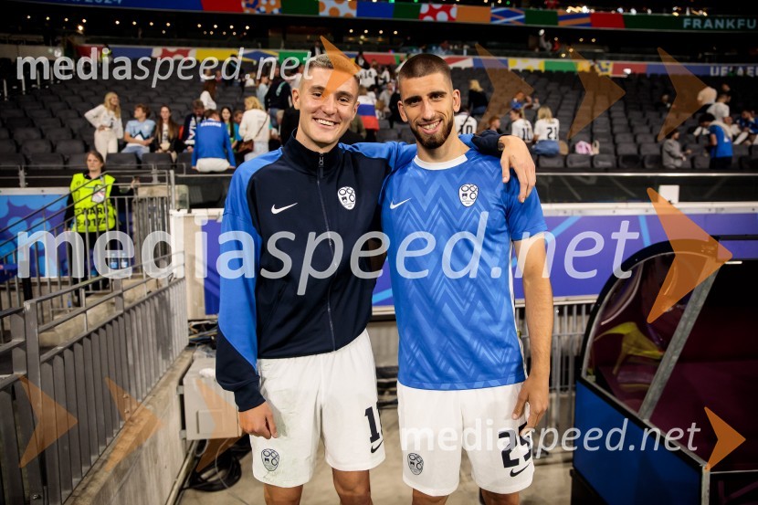  Benjamin Šeško, nogometaš;  Adrian Zeljković, nogometašKljub porazu je Slovenija dokazala, da zmore