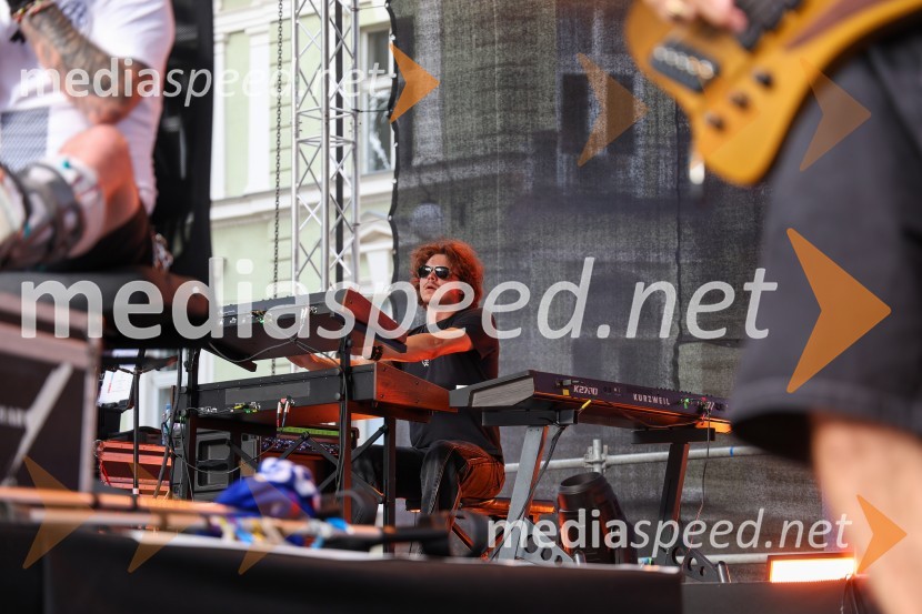 Sprejem naših nogometašev na Kongresnem trgu