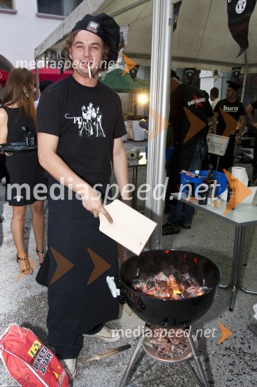 Kristijan Guček, igralecJack Daniel's barbecue party