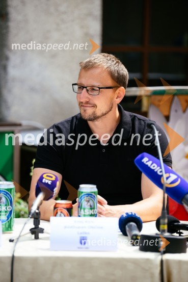  Enej Kirn, podžupan, Občina LaškoNovinarska konferenca pred festivalom Pivo in cvetje Laško