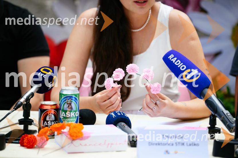 Novinarska konferenca pred festivalom Pivo in cvetje Laško