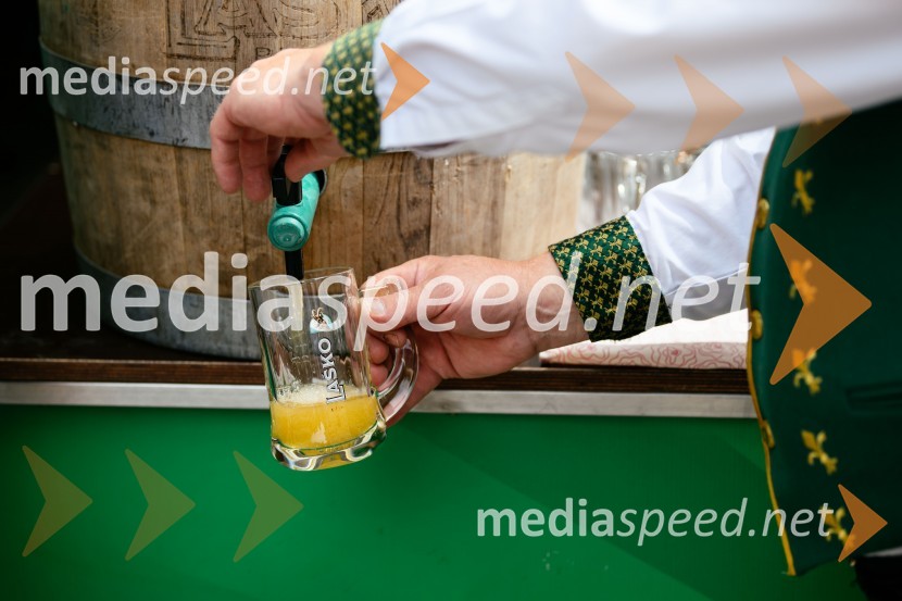 Novinarska konferenca pred festivalom Pivo in cvetje Laško