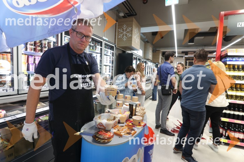 Otvoritev novega Mercator centra v Kosezah