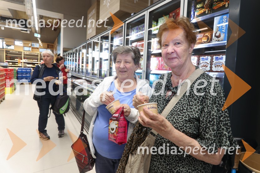 Otvoritev novega Mercator centra v Kosezah