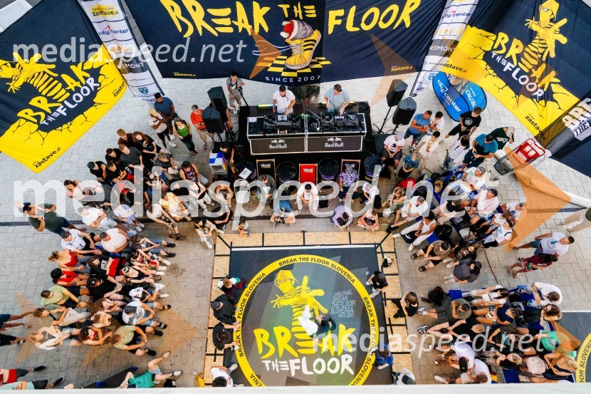 Break the Floor v Citycentru Celje