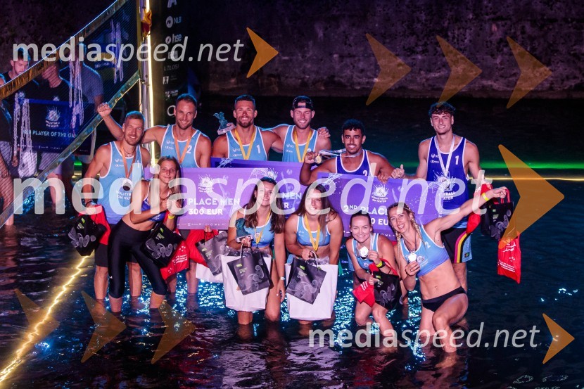 Odbojkarski spektakel na Ljubljanici