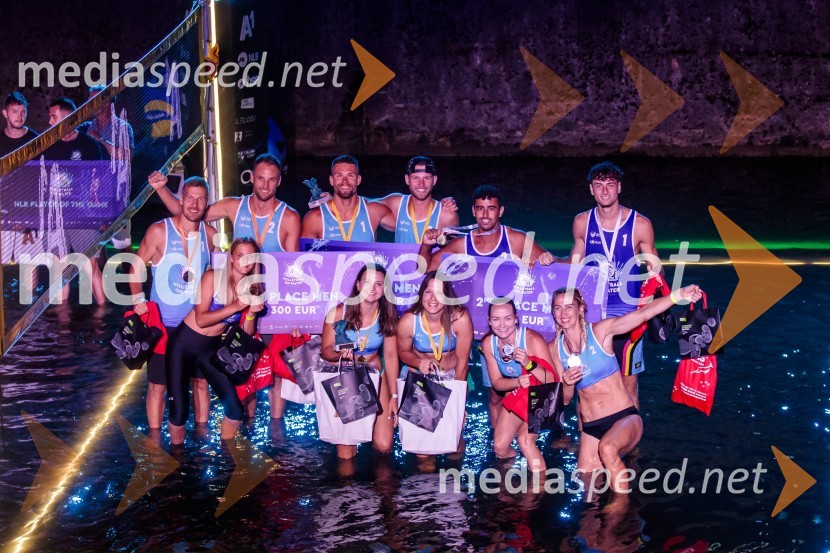 Odbojkarski spektakel na Ljubljanici