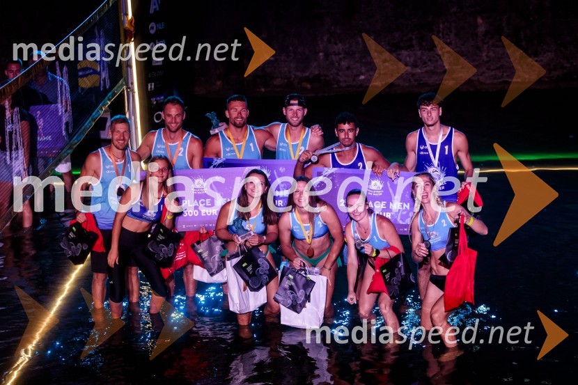 Odbojkarski spektakel na Ljubljanici