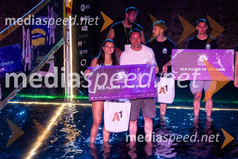 Odbojkarski spektakel na Ljubljanici