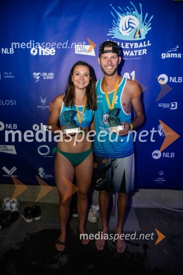 Odbojkarski spektakel na Ljubljanici