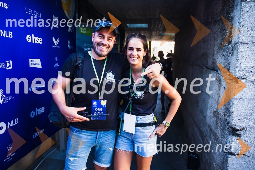  Tomaž Pančur, Extrem.si;  Anja Dolšina, Extrem.siOdbojkarski spektakel na Ljubljanici