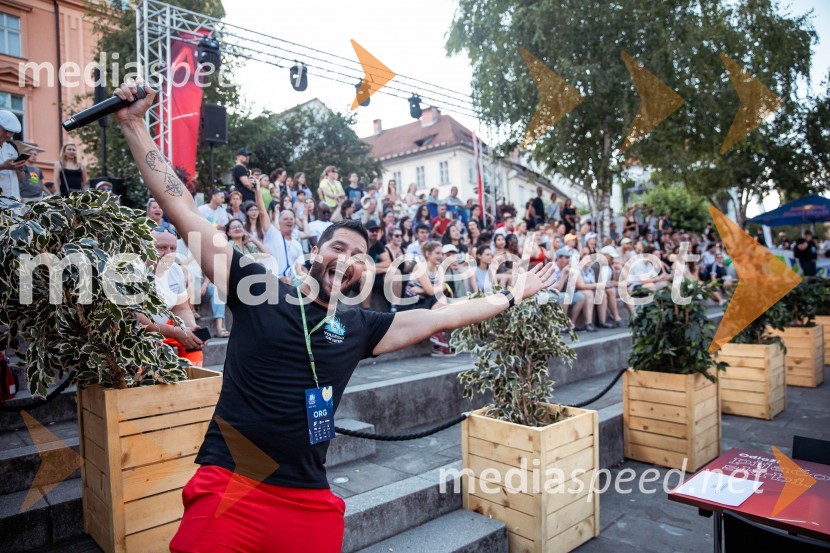 Odbojkarski spektakel na Ljubljanici