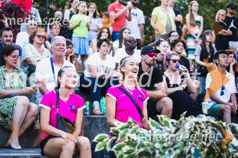 Odbojkarski spektakel na Ljubljanici