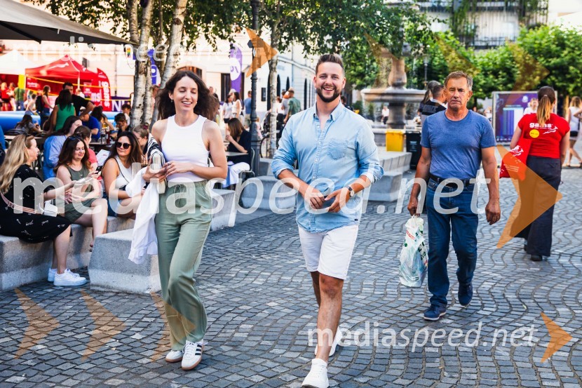 Odbojkarski spektakel na Ljubljanici
