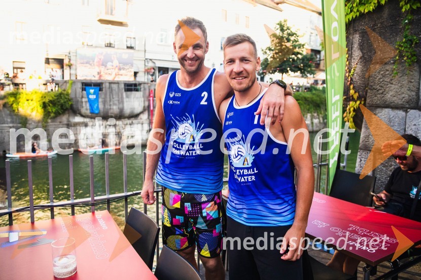 Odbojkarski spektakel na Ljubljanici