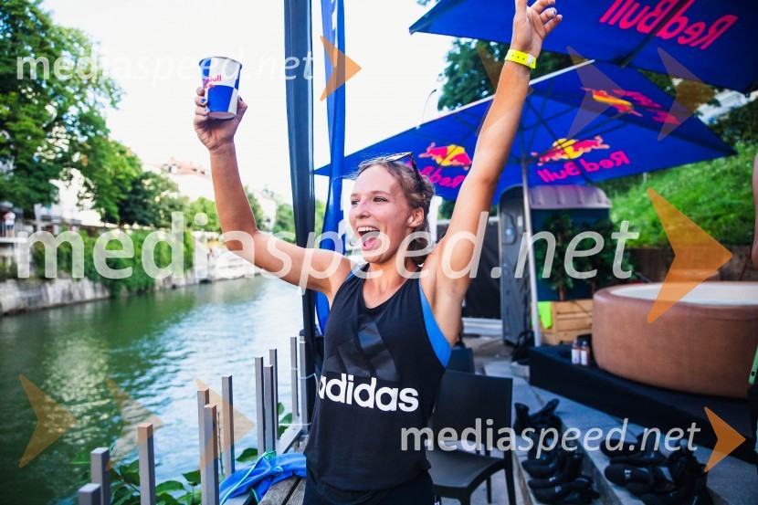 Odbojkarski spektakel na Ljubljanici